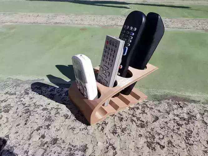 Remote Organizer Caddy 3D print model