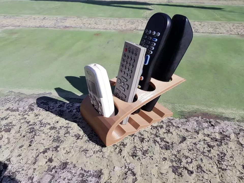 Remote Organizer Caddy 3D print model_0