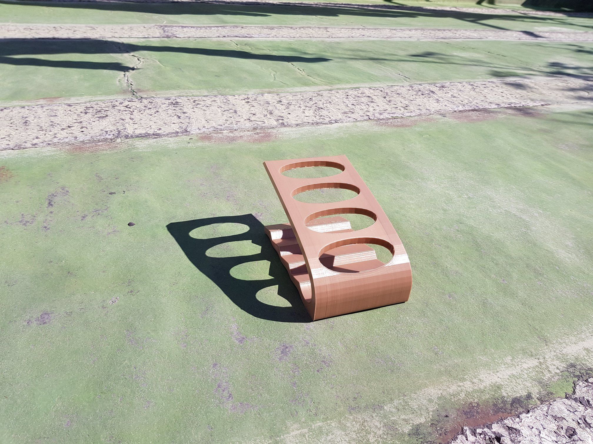 Remote Organizer Caddy 3D print model_2