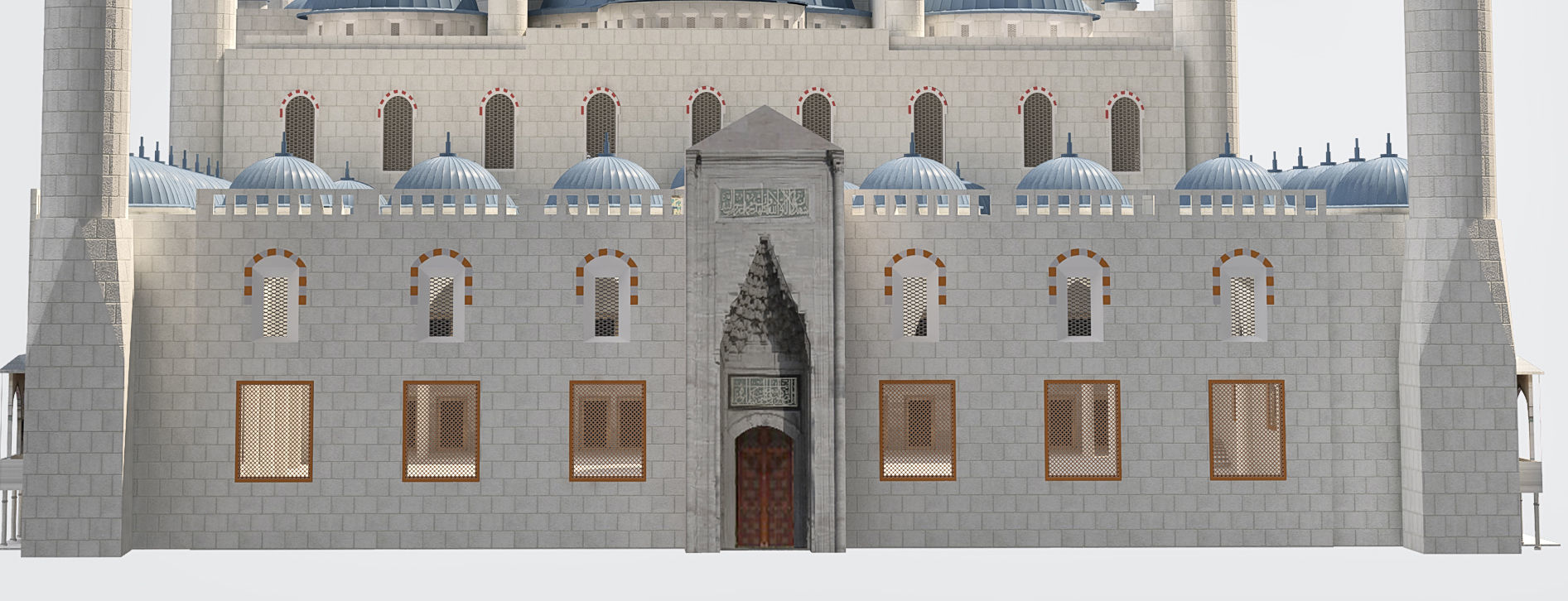 Sultan Ahmet Mosque 3D model_14