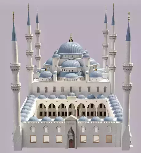 Sultan Ahmet Mosque 3D model