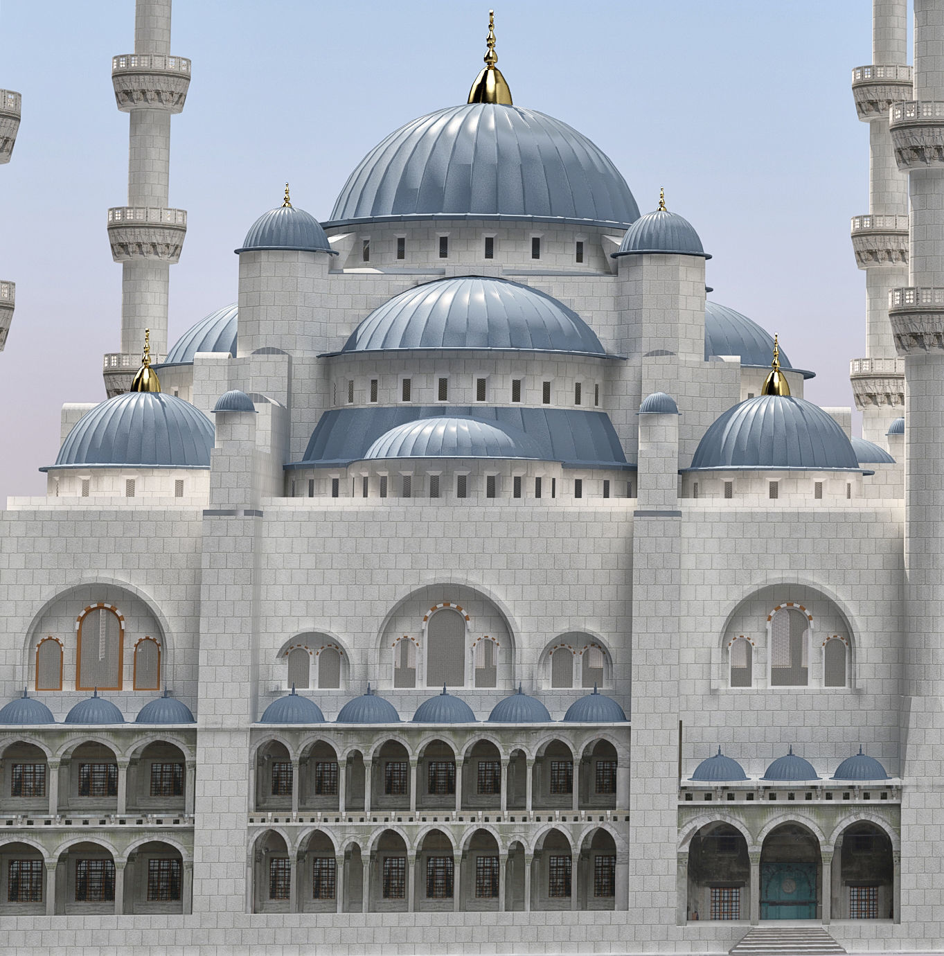 Sultan Ahmet Mosque 3D model_20