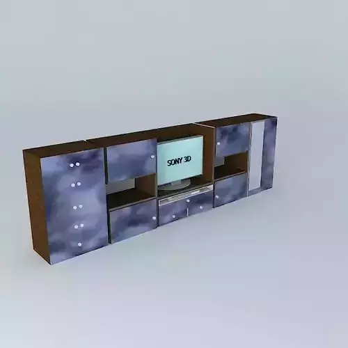 booth tv unit