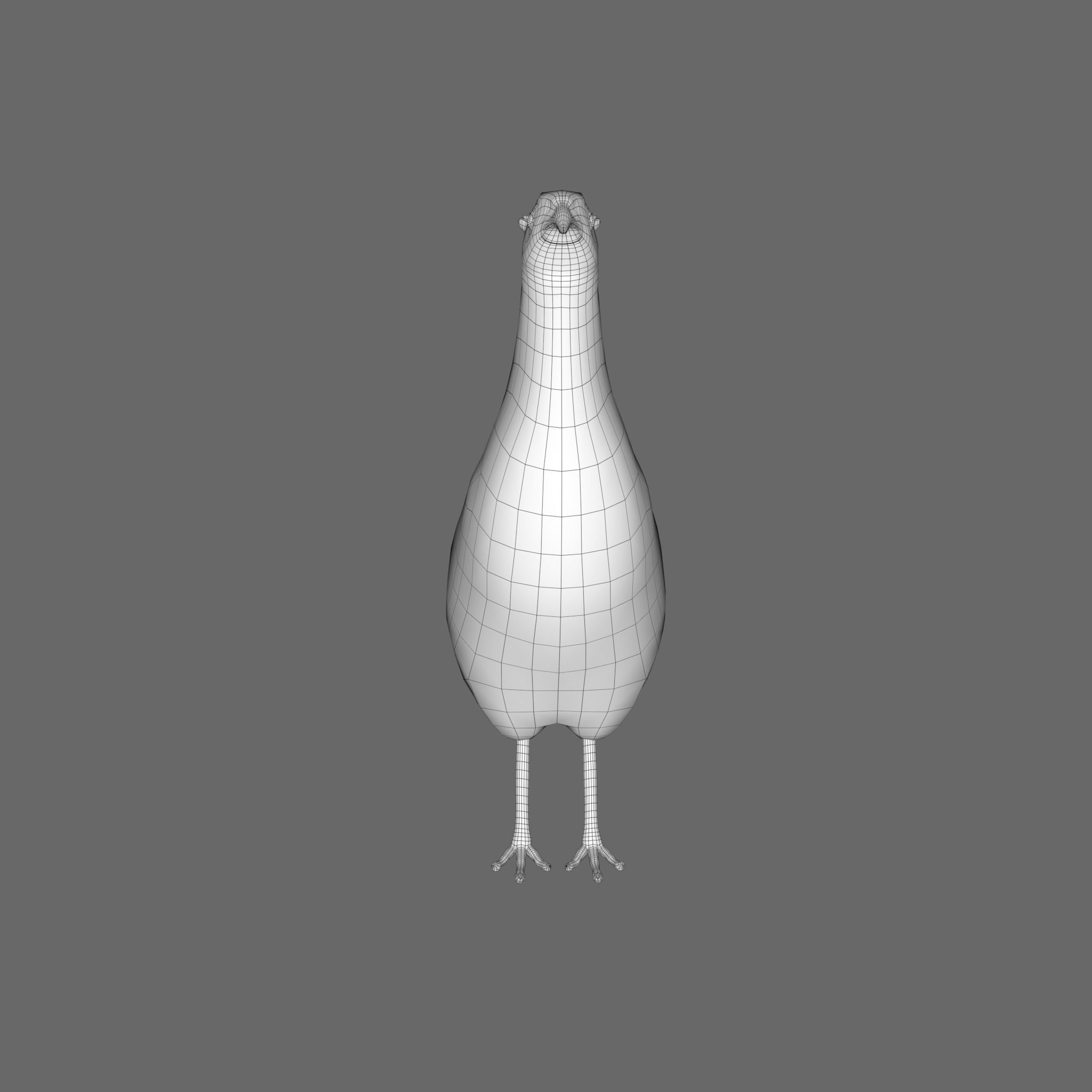 Pheasant 3D model_8