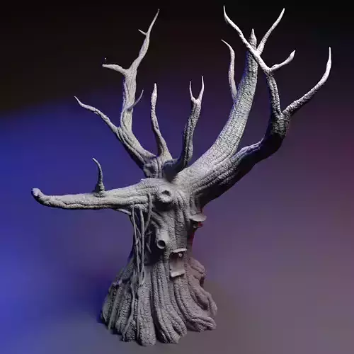 Old Tree scatter terrain 3D print model