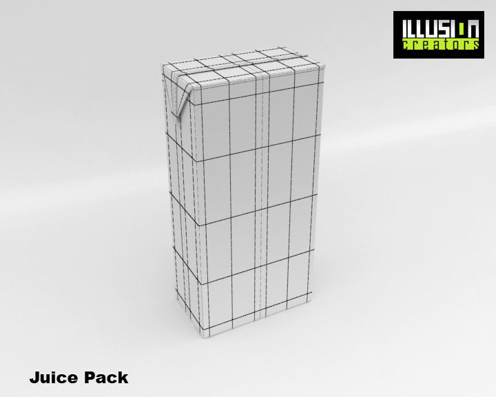 Juice Pack 3D model_6