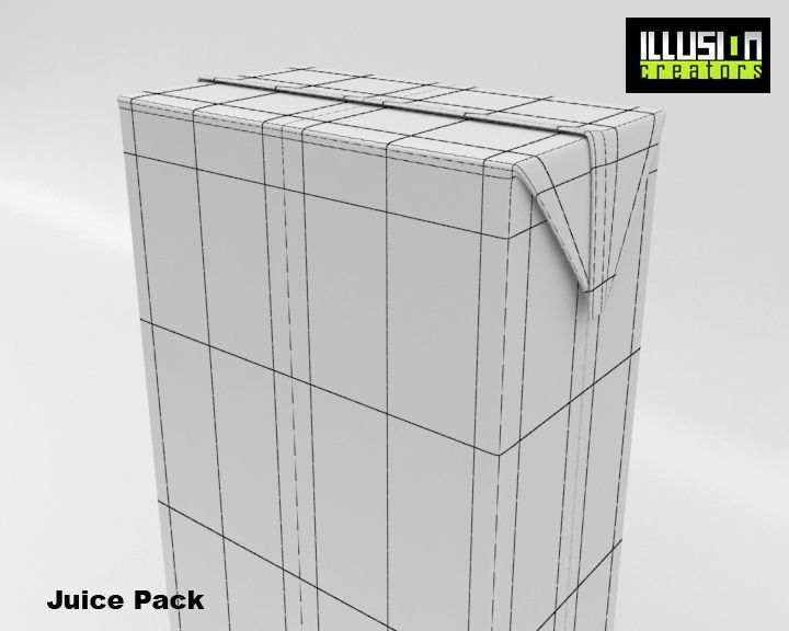 Juice Pack 3D model_7