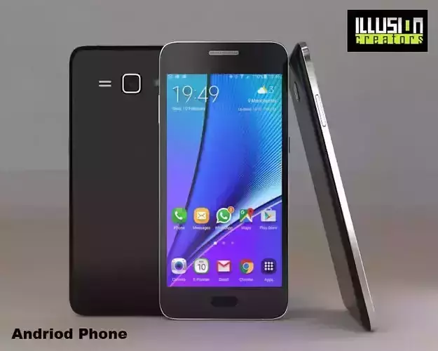 Android Phone 3D model