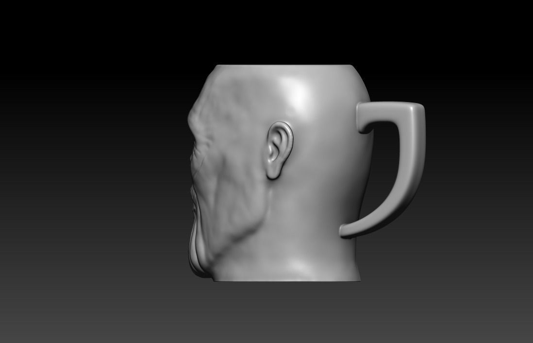 Thanos Mug 3D print model_13