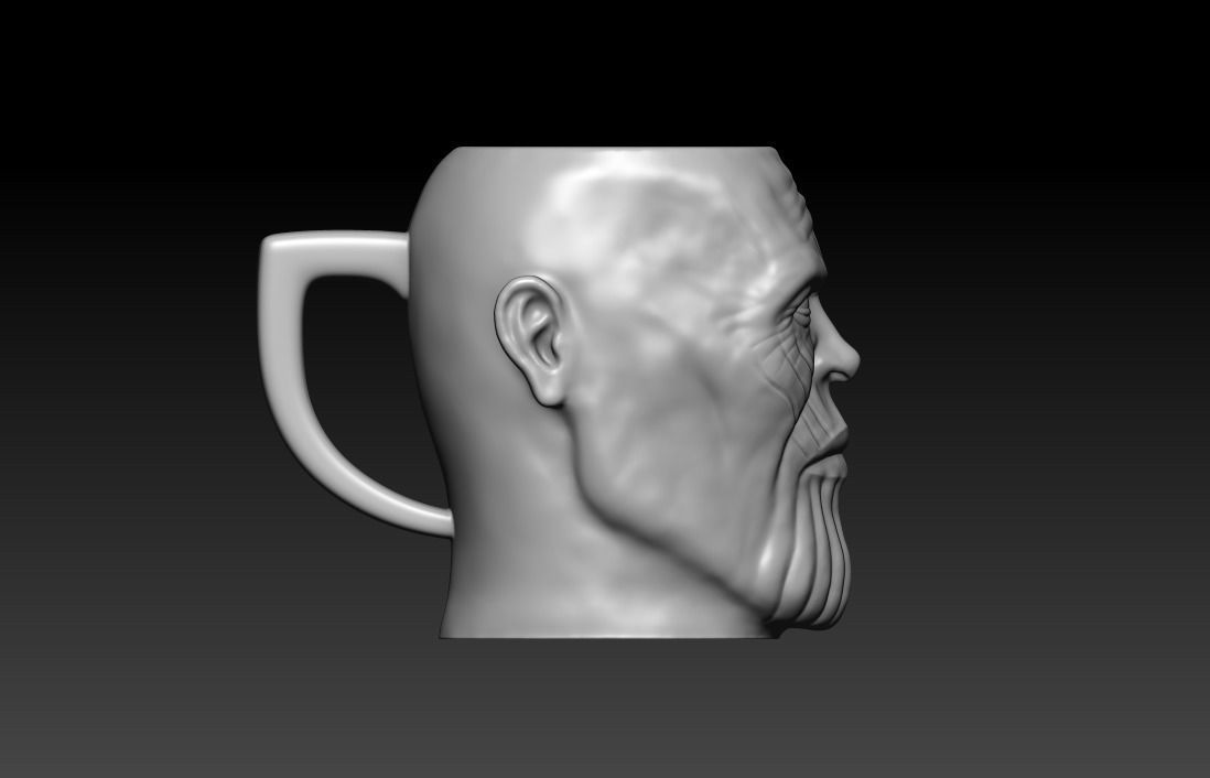 Thanos Mug 3D print model_8