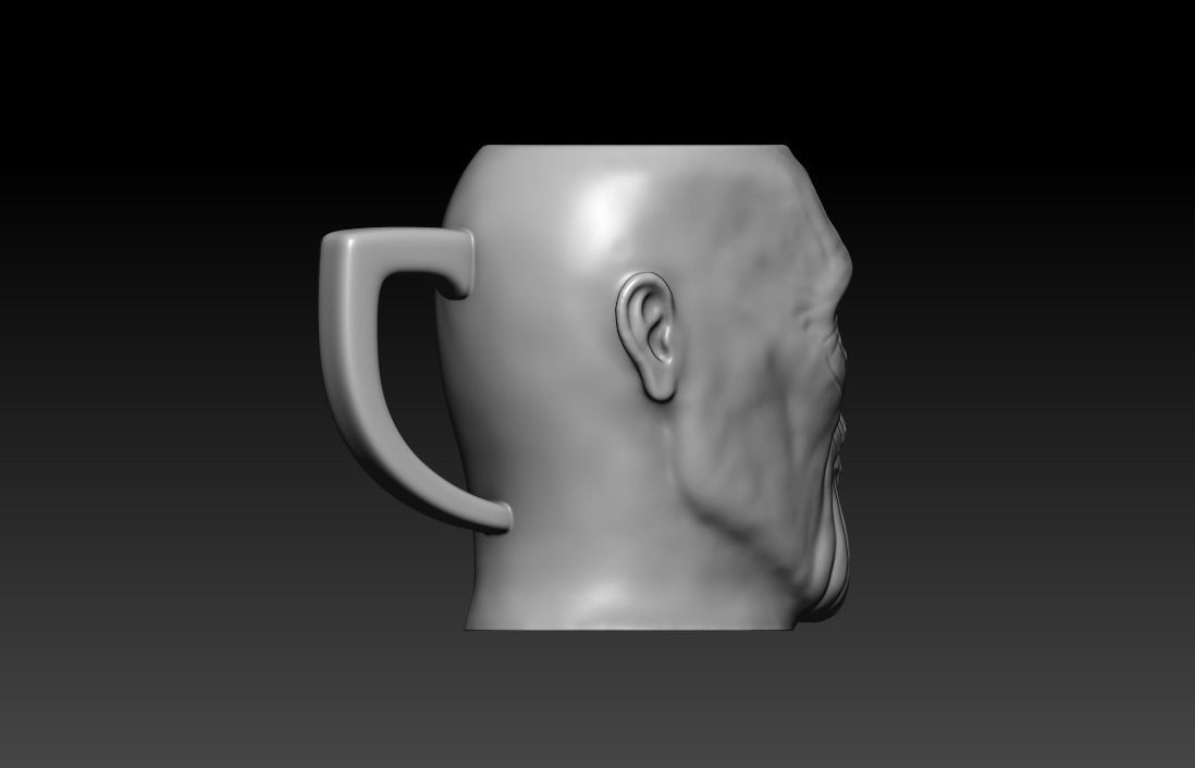 Thanos Mug 3D print model_9