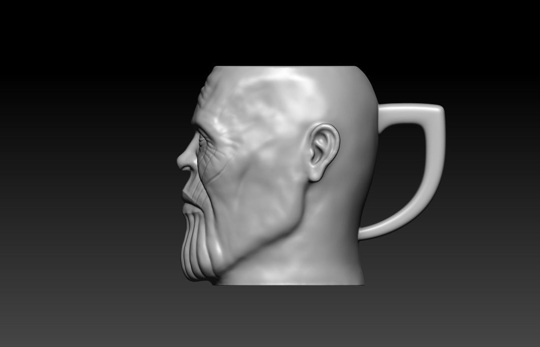 Thanos Mug 3D print model_14