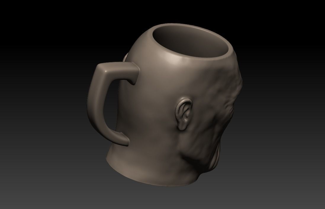 Thanos Mug 3D print model_3