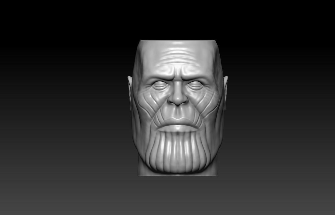 Thanos Mug 3D print model_5