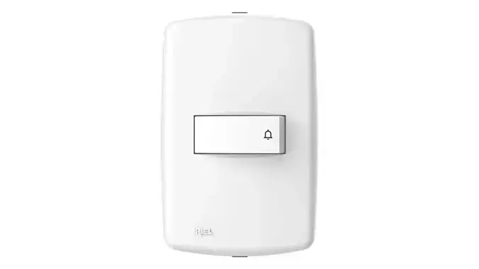 Iriel Duale Up 1 Push Button Bell 3D model