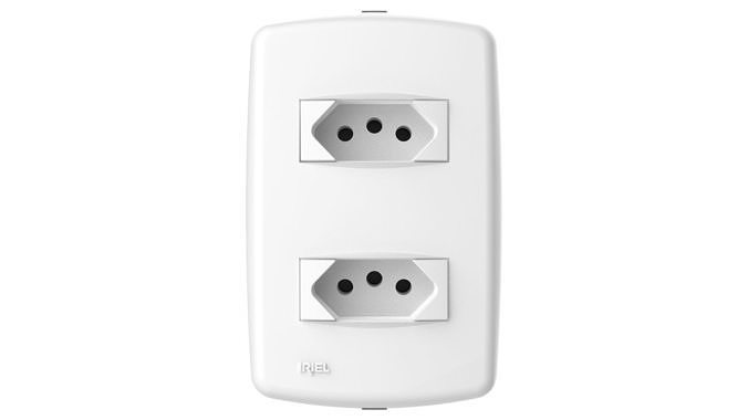 Iriel Duale Up 2 Outlets 3D model