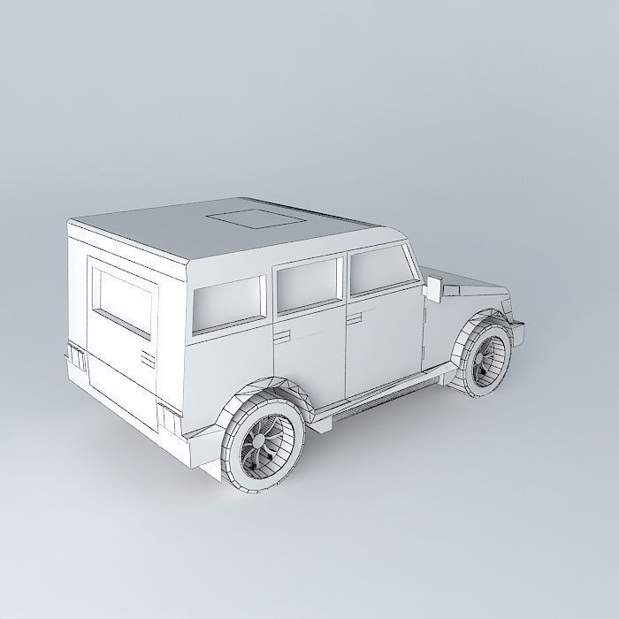 Model JEEP Free 3D model_4