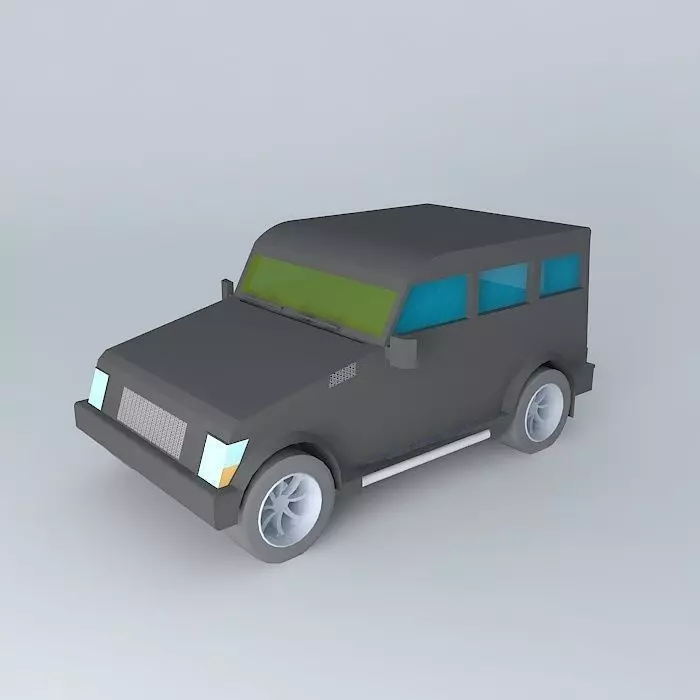 Model JEEP Free 3D model_0