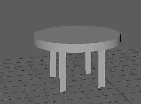 SimpleChair 4 round table
