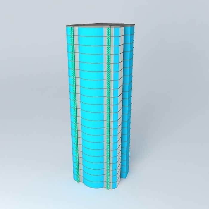 Business Center AGC Free 3D model_1