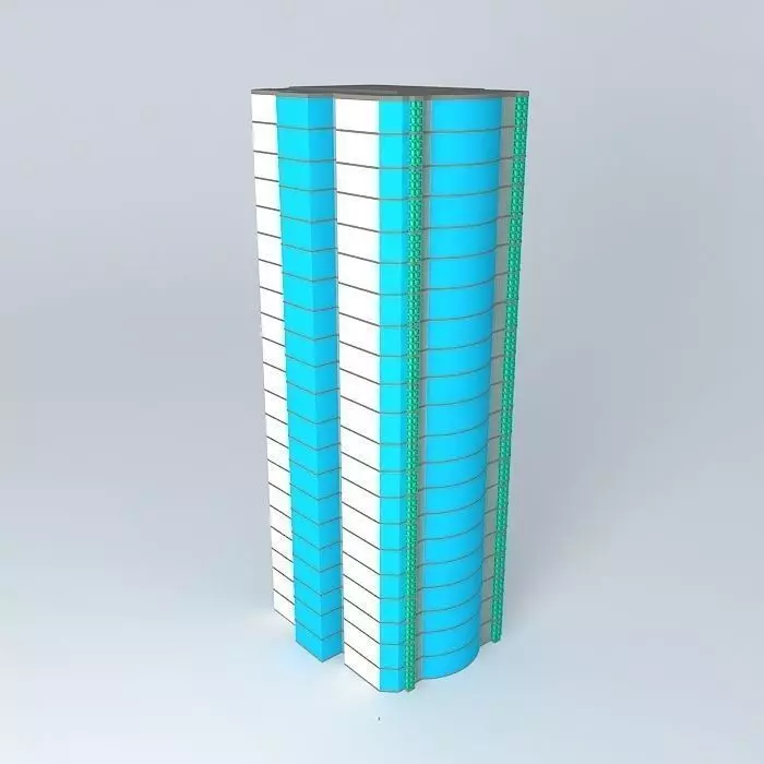 Business Center AGC Free 3D model_0