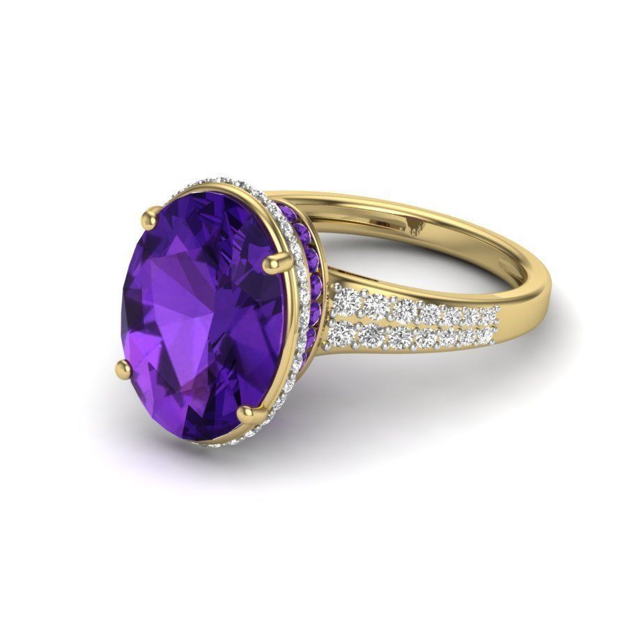 Women ring 3dm render detail 3D print model 3D print model_4