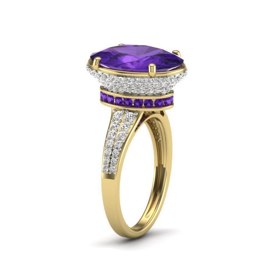 Women ring 3dm render detail 3D print model 3D print model_3