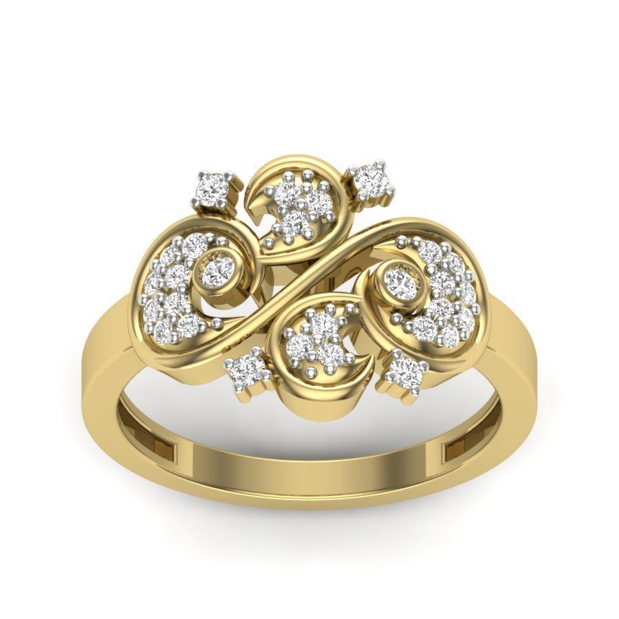 Women ring 3dm render detail 3D print model 3D print model_1