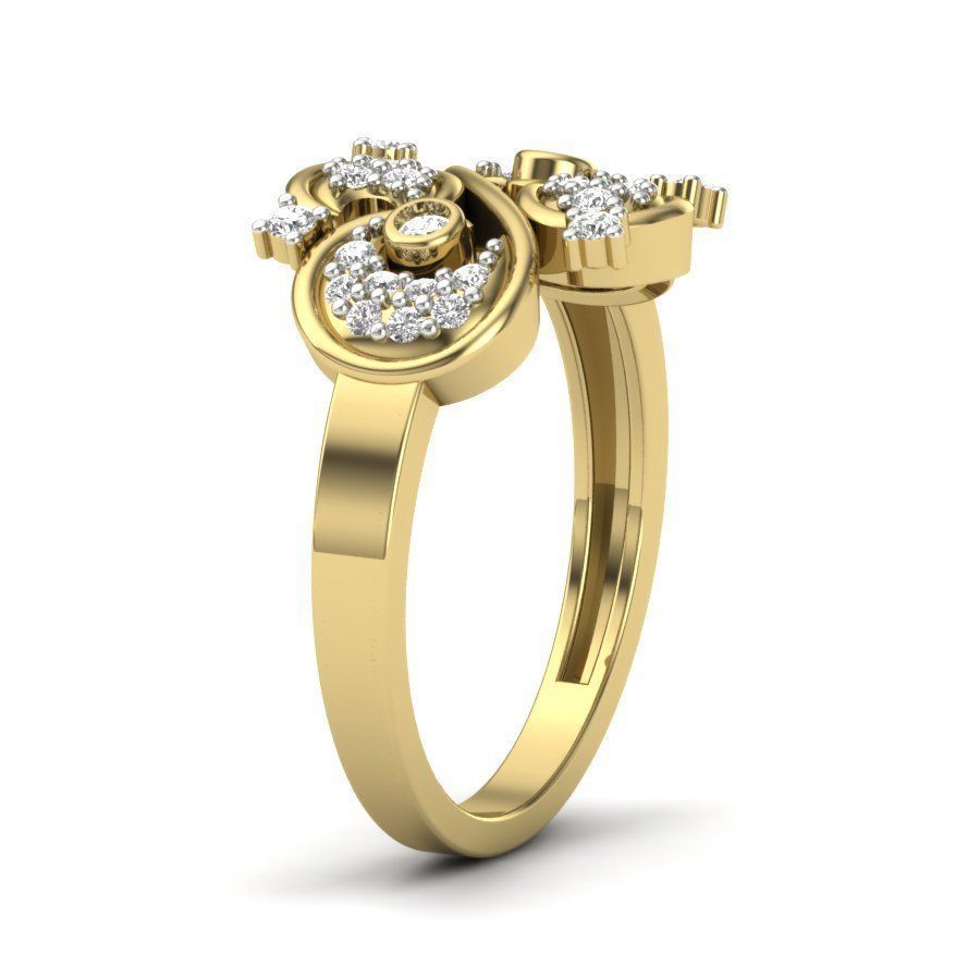 Women ring 3dm render detail 3D print model 3D print model_3