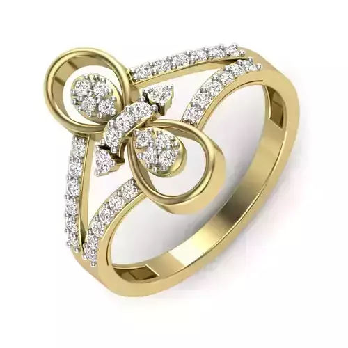 Women ring 3dm render detail 3D print model