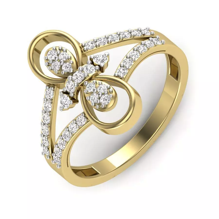 Women ring 3dm render detail 3D print model 3D print model_0