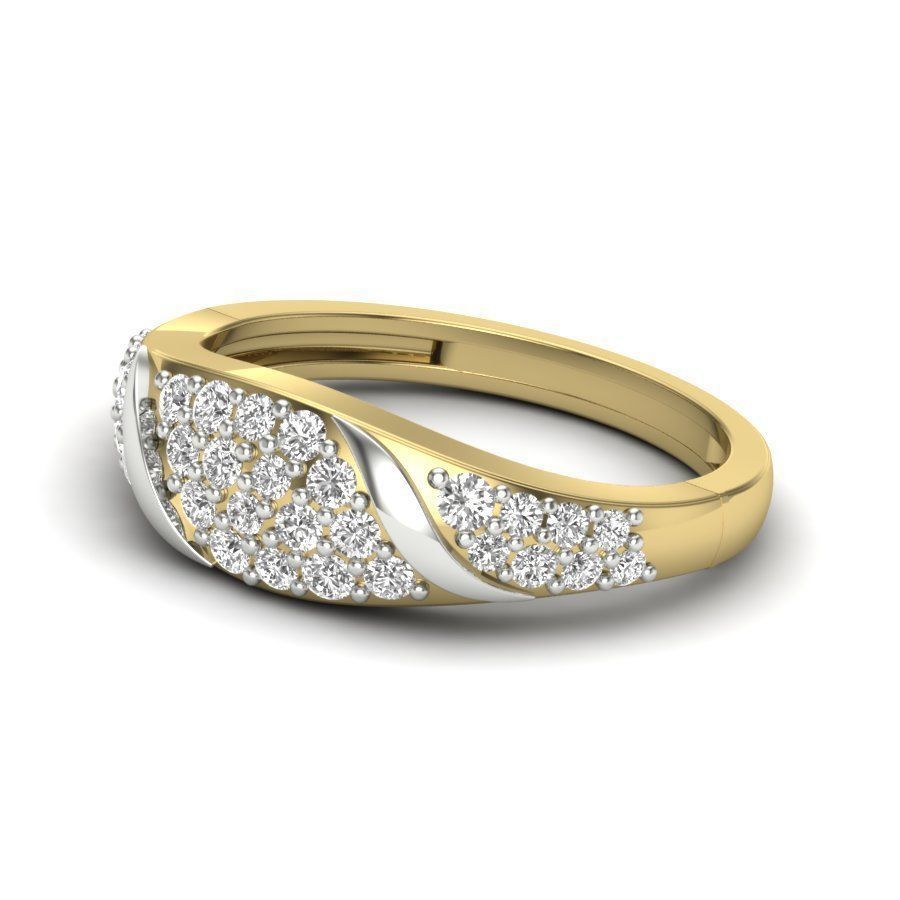 Women ring 3dm render detail 3D print model 3D print model_4