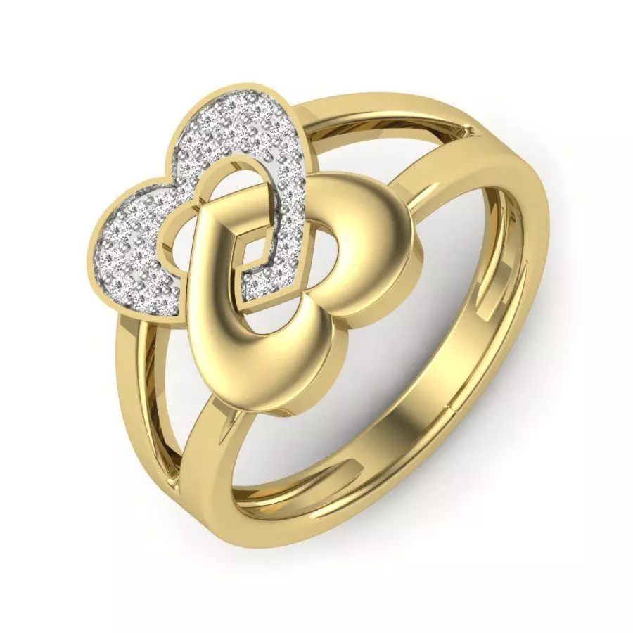 Women ring 3dm render detail 3D print model 3D print model_0