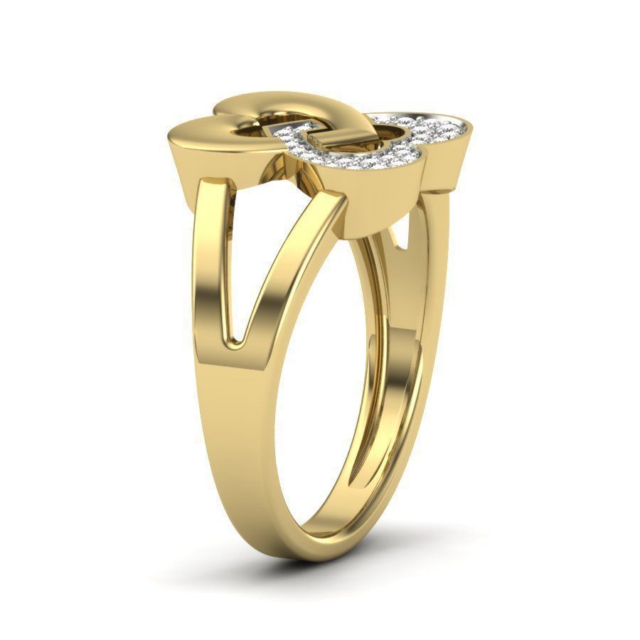 Women ring 3dm render detail 3D print model 3D print model_3