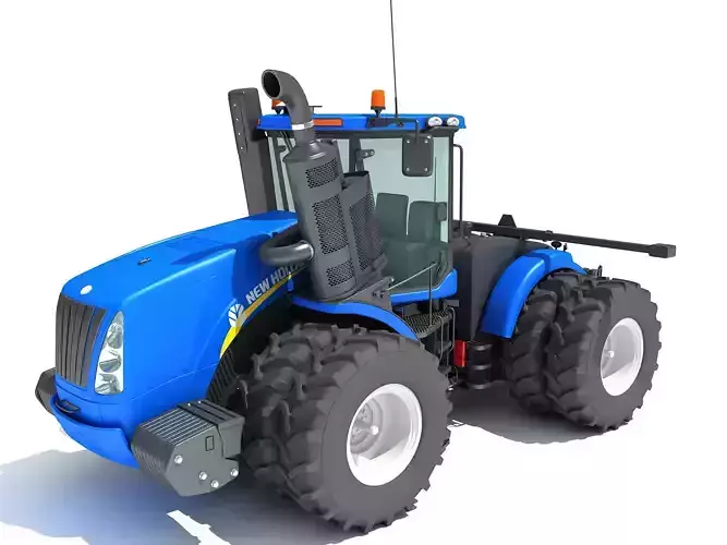 New Holland Agricultural Tractor 3D model