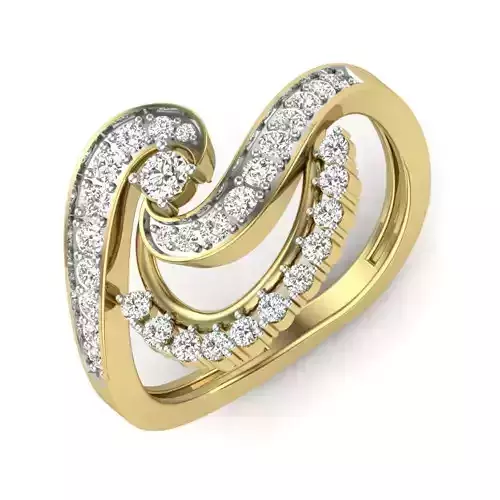 Women ring 3dm render detail 3D print model