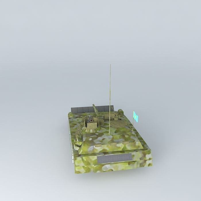 Mini Tank for the airborne troops Free 3D model_2