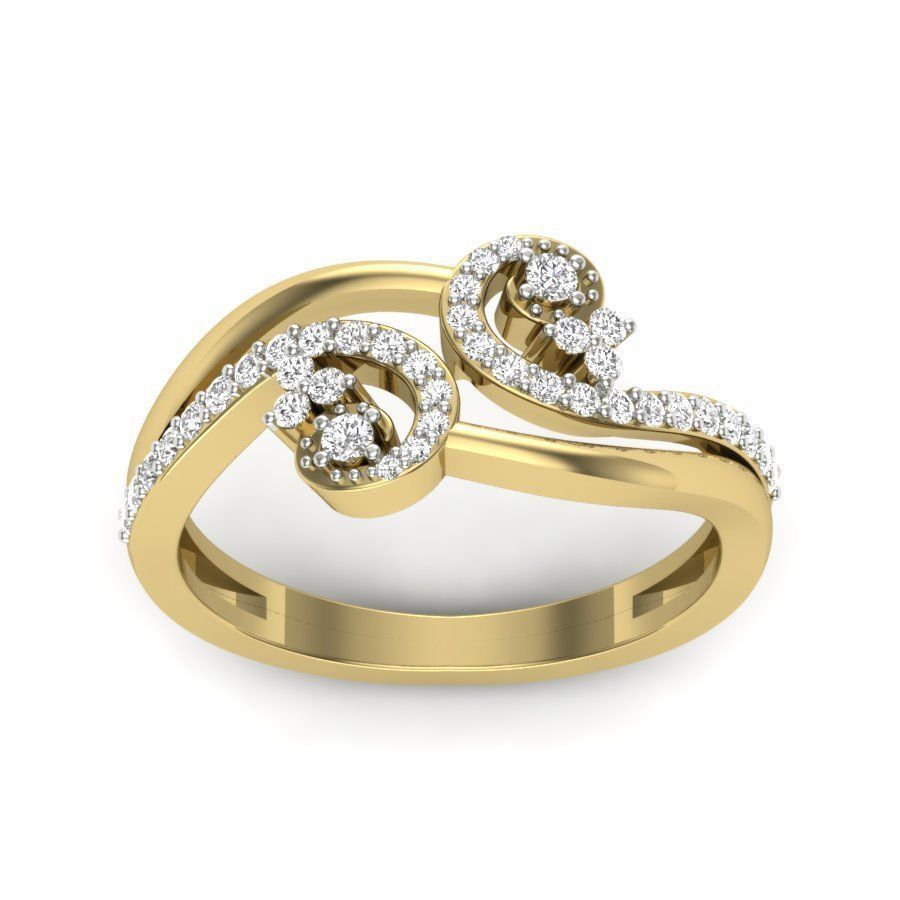 Women ring 3dm render detail 3D print model 3D print model_1