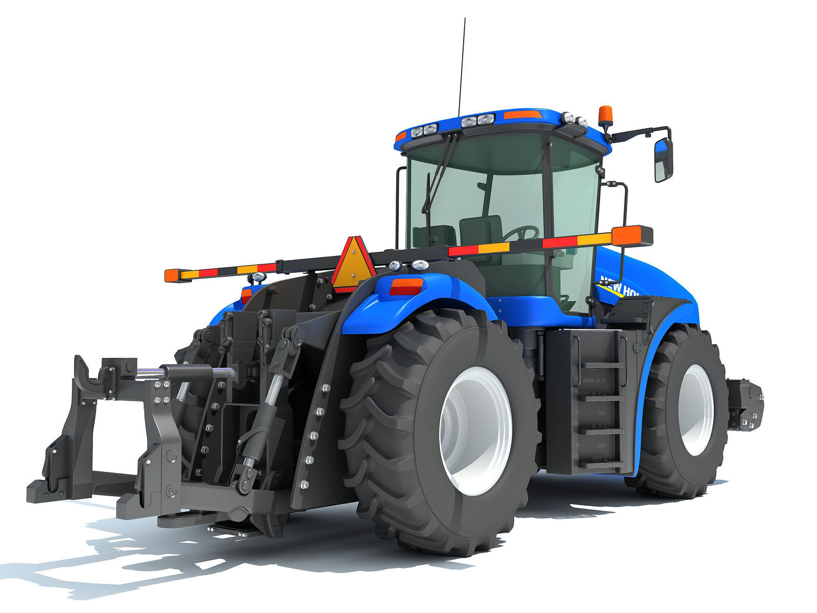 Tractor New Holland 3D model_5
