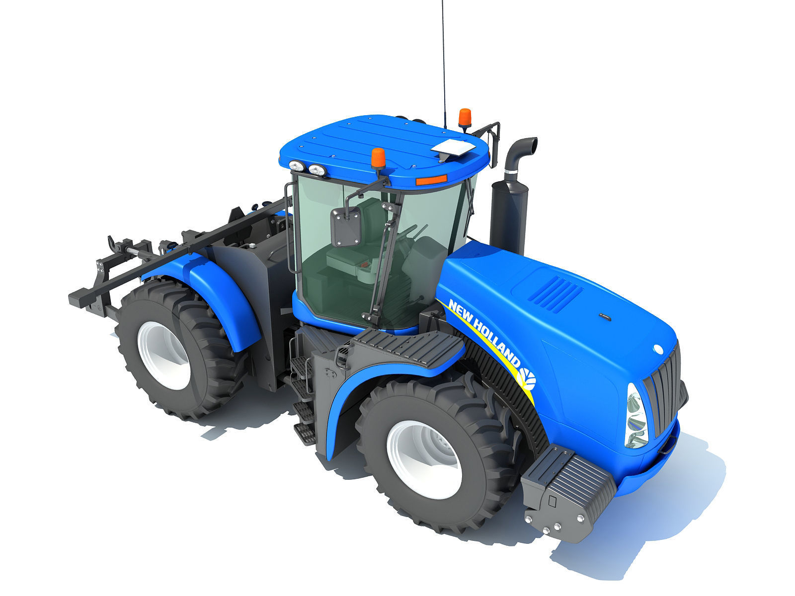 Tractor New Holland 3D model_8