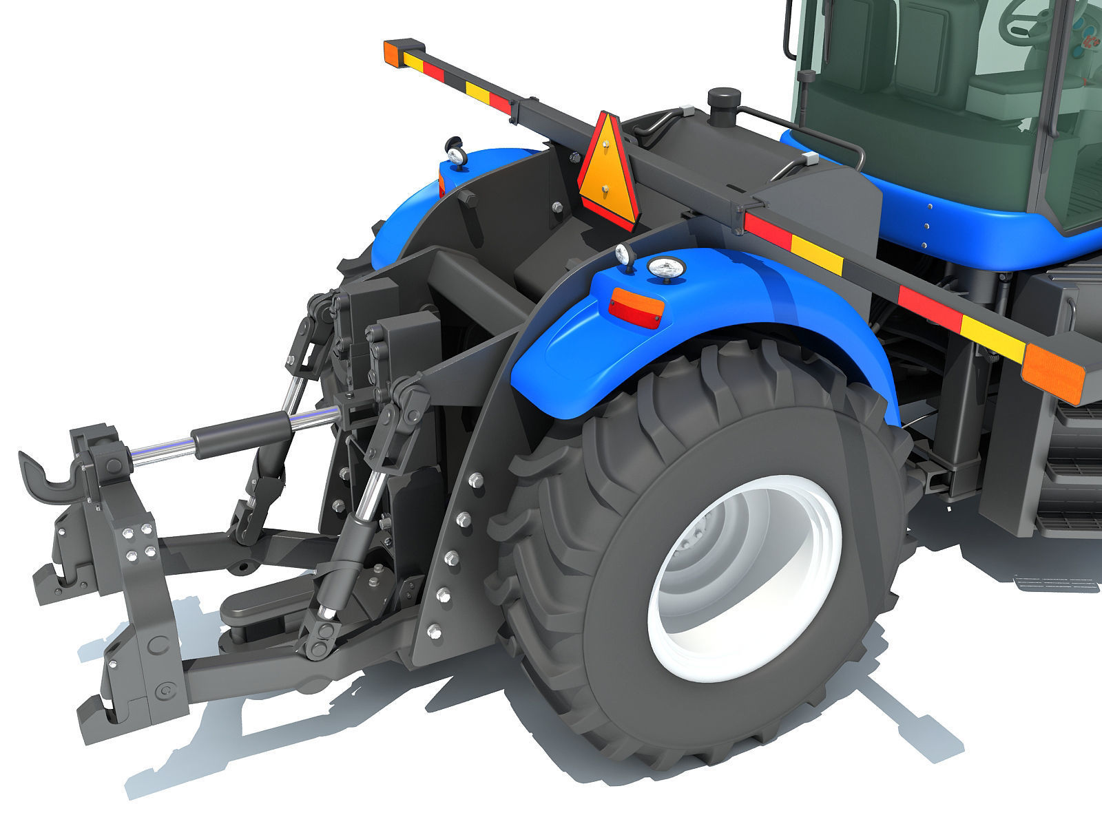 Tractor New Holland 3D model_13