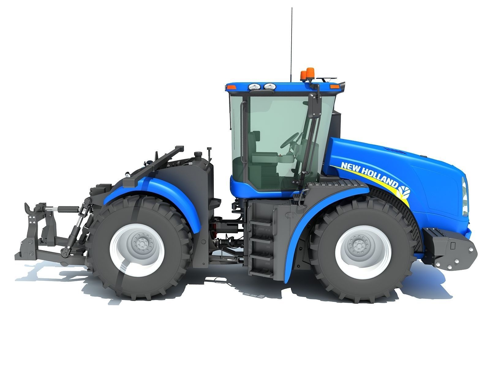 Tractor New Holland 3D model_6
