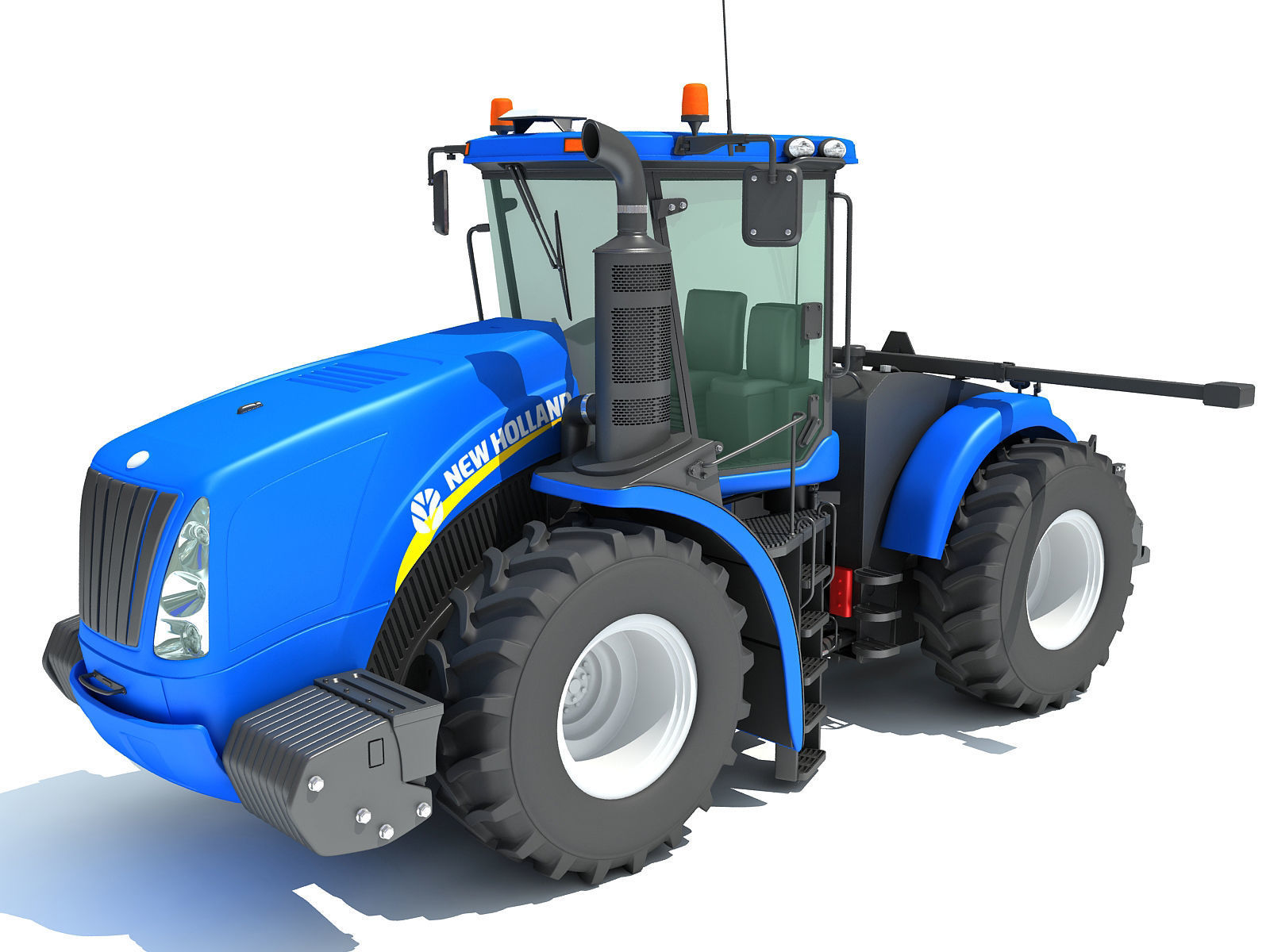 Tractor New Holland 3D model_1