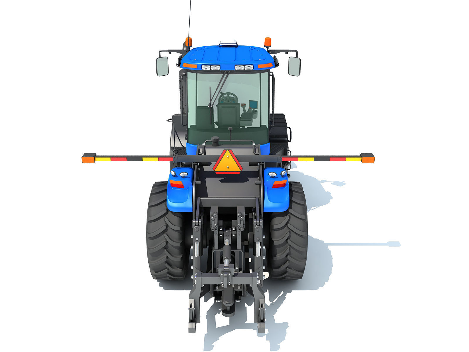 Tractor New Holland 3D model_4