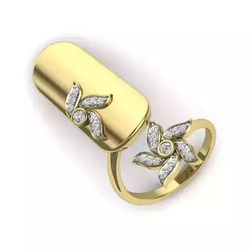 Women ring 3dm render detail 3D print model