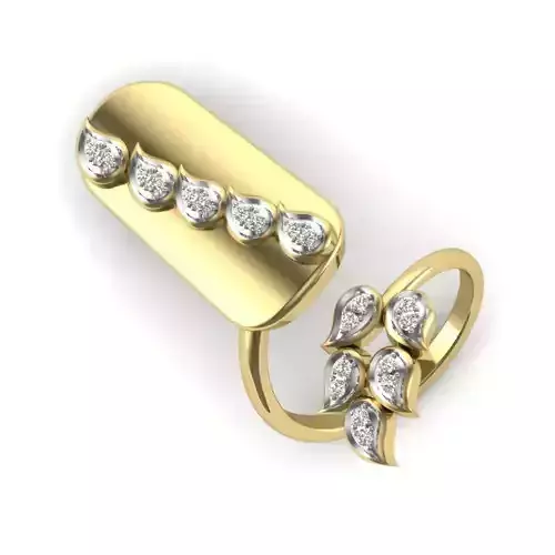 Women ring 3dm render detail 3D print model