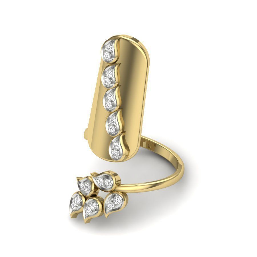 Women ring 3dm render detail 3D print model 3D print model_3