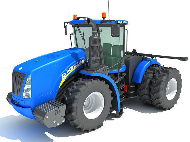 New Holland Tractor 3D model