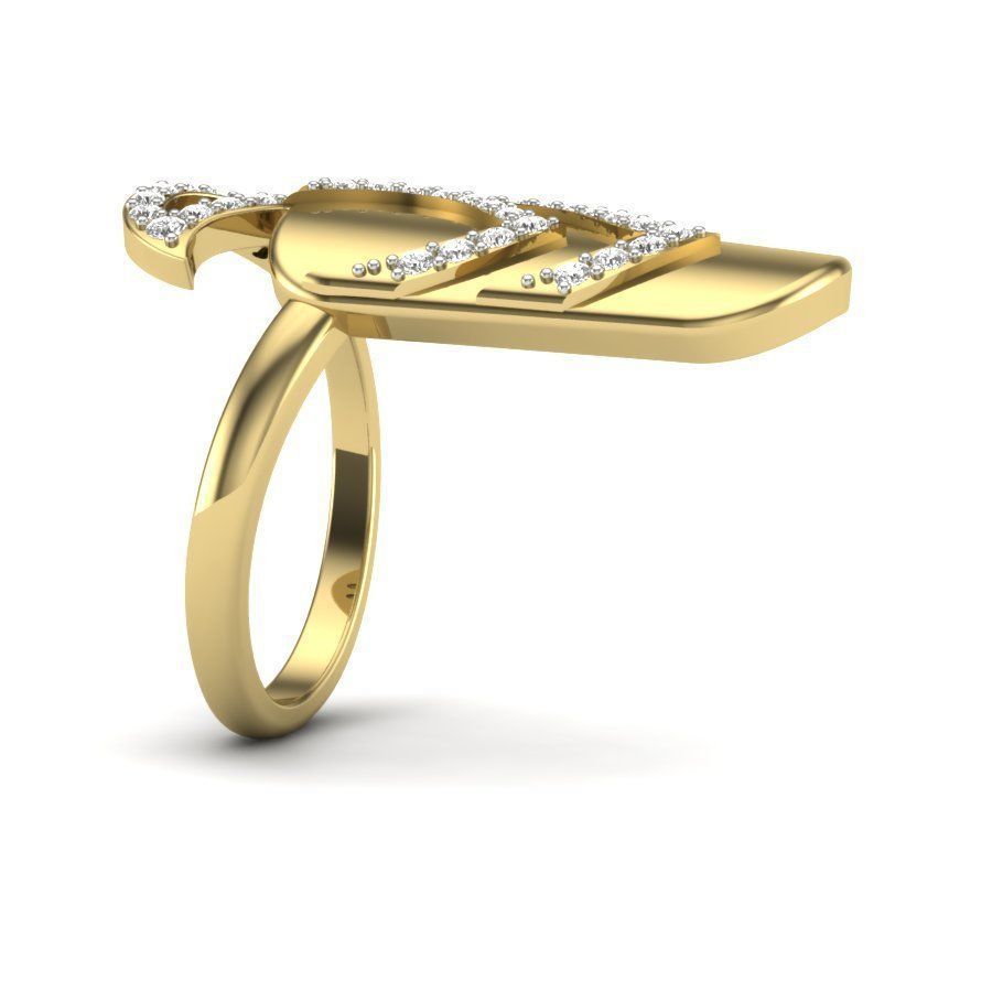 Women ring 3dm render detail 3D print model 3D print model_2