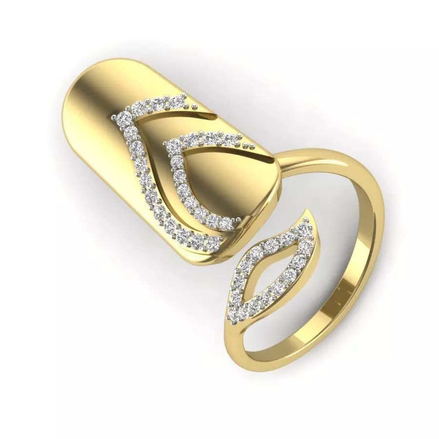 Women ring 3dm render detail 3D print model 3D print model_0